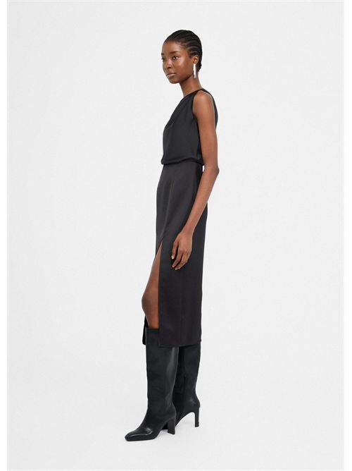 Abito midi elegante in raso LIU JO | CF5335T2956/22222